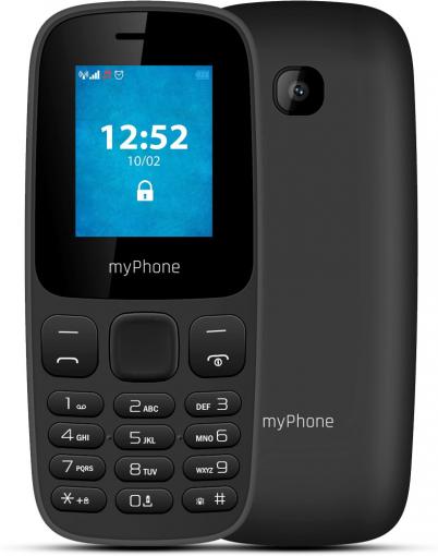 myPhone HALO 3330 čierny - Mobilný telefón senior