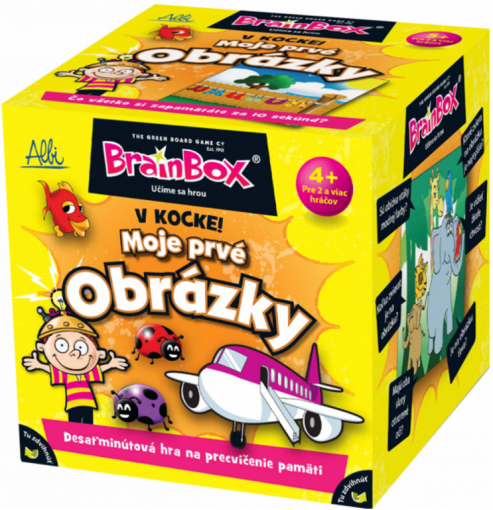 ALBI BrainBox v kocke! MOJE 1. OBRÁZKY - Vedomostná hra