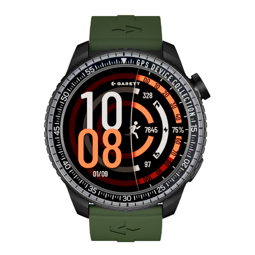 Garett Smartwatch COMPASS Black, GPS - Smart hodinky