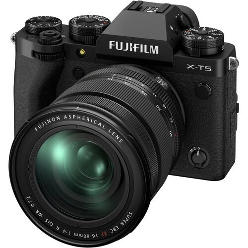 Fujifilm X-T5 + XF 16-80mm f/4 R WR OIS čierny - Digitálny fotoaparát