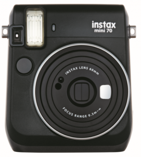 Fujifilm Instax mini 70 čierny - Fotoaparát s automatickou tlačou