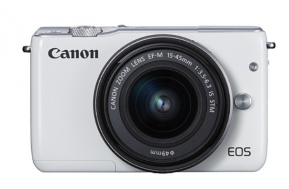 Canon EOS EOS M10 biely + EF-M 15-45mm f/3.5-6.3 IS STM - Digitálny fotoaparát