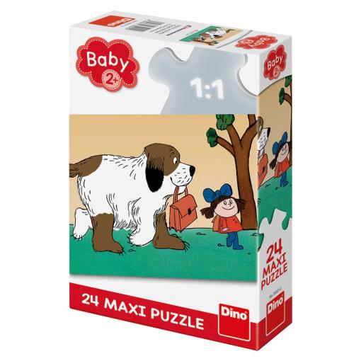 Dino toys Dino MAXIPES FÍK 24 maxi Puzzle NOVÉ