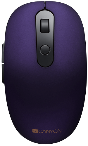 Canyon MW-9 Bluetooth / Wireless fialová - Wireless/Bluetooth optická myš