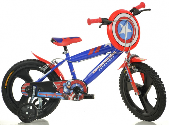DINO Bikes 416ULCA 2017 16" Captain America - Bicykel