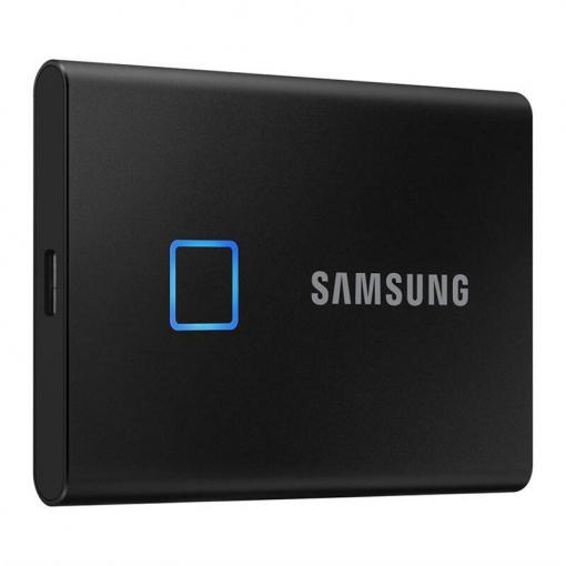 Samsung T7 Touch 1TB black - SSD prenosný disk USB-C 3.1