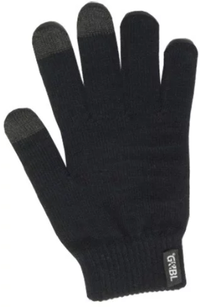 G&BL 3569 Gloves black M - Rukavice pre dotykový displej