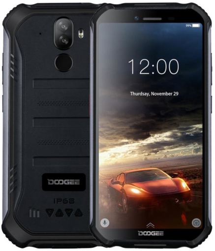 DOOGEE S40 PRO čierny - Mobilný telefón