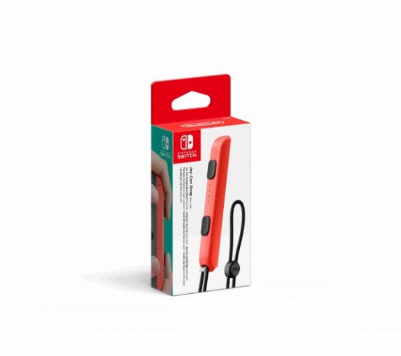 Nintendo Switch Joy-Con Strap Neon červený - Putko na zápästie