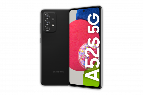 Samsung Galaxy A52s 128GB Dual SIM čierny - Mobilný telefón