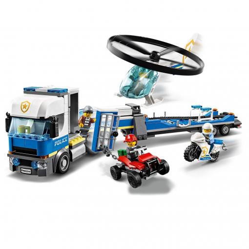 LEGO City LEGO® City 60244 Preprava policajnej helikoptéry - Stavebnica