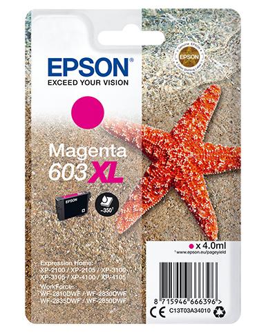 Epson 603XL magenta XP-2100/3100 4ml - Náplň pre tlačiareň