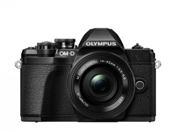 Olympus E-M10 Mark III čierny + 14-42mm EZ Pancake čierny - Digitálny fotoaparát
