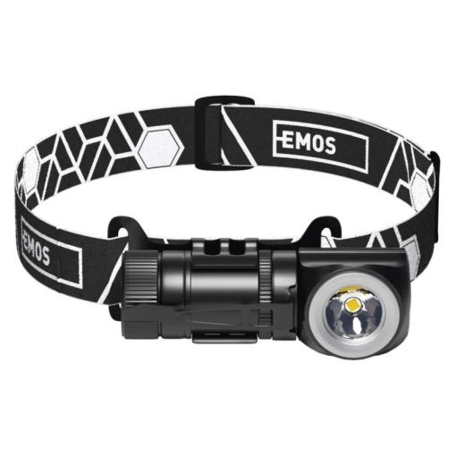 Emos 500lm, 120m, Li-Ion 800mAh - Čelovka nabíjacia COB LED