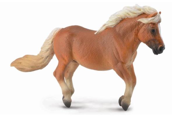 Collecta COLLECTA Shetlandský pony - gaštan
