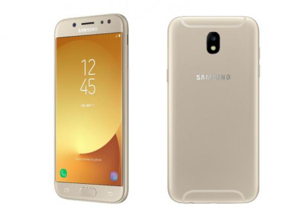 Samsung Galaxy J7 2017 Dual SIM zlatý - Mobilný telefón