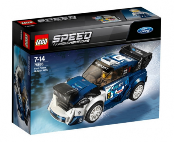 LEGO Speed Champions VYMAZAT LEGO Speed Champions 75885 Ford Fiesta M-Sport WRC - Stavebnica