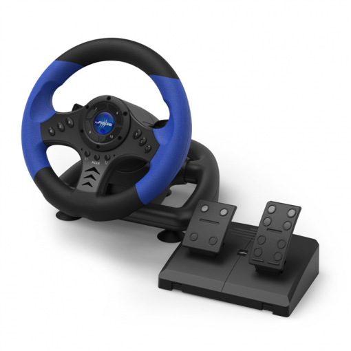 Hama uRage Gripz 500 pretekársky volant a pedále - ergonomický PC volant