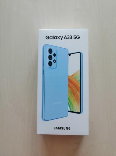 Samsung Galaxy A33 5G 128GB Dual SIM modrý poškodený obal, tovar ok - Mobilný telefón