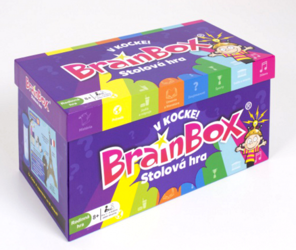 ALBI BrainBox v kocke! STOLOVÁ HRA - Vedomostná hra