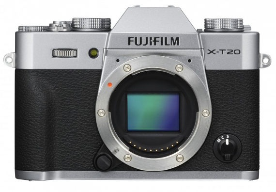Fujifilm X-T20 strieborný - Digitálny fotoaparát