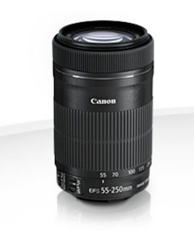 Canon EF-S 55-250mm f/4-5.6 IS STM vystavený kus - Objektív