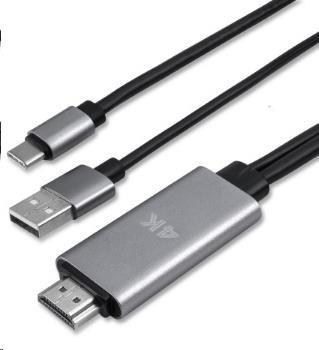 4smarts USB-C na HDMI 1.8m - Prepojovací kábel