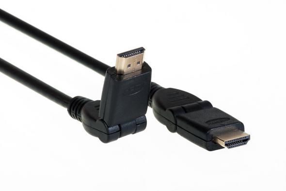 Acoustique Quality HDMI kábel s flexibilným konektorom 1.5m - Prepojovací kábel
