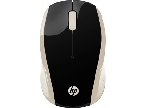 HP 200 Silk Gold - Wireless optická myš