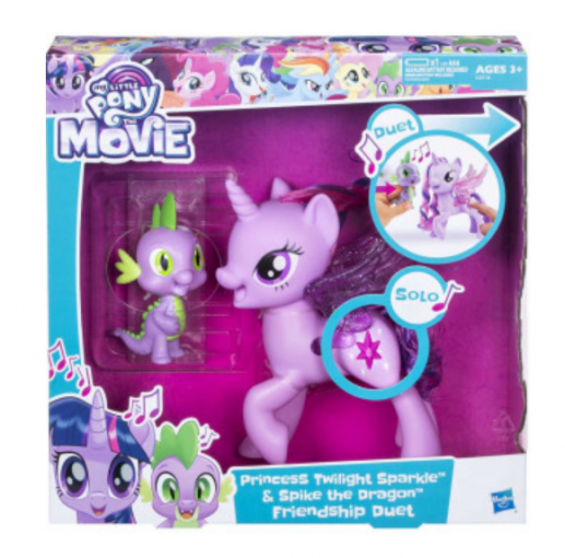 Hasbro My Little Pony Hrací set so spievajúcou Twilight Sparkle a Spikom C0718 - Little Pony