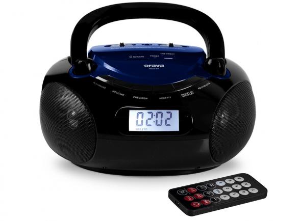 Orava RSU-04 modré vystavený kus - Prenosné rádio