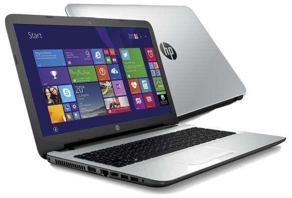 HP 15-ac015nc biely ROZBALENY vystavený kus - 15,6" Notebook