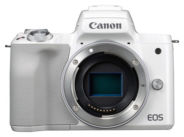 Canon EOS M50 Body biele - Digitálny fotoaparát