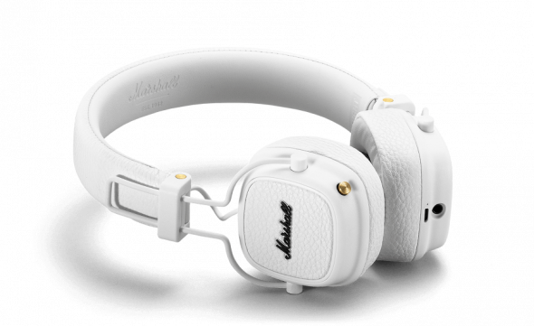 Marshall Major III Bluetooth biele - Bezdrôtové slúchadlá