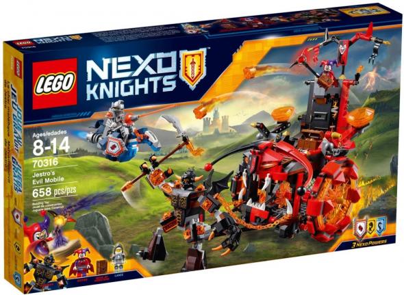 LEGO Nexo Knights LEGO Nexo Knights 70316 Jestrove hrozivé vozidlo - Stavebnica