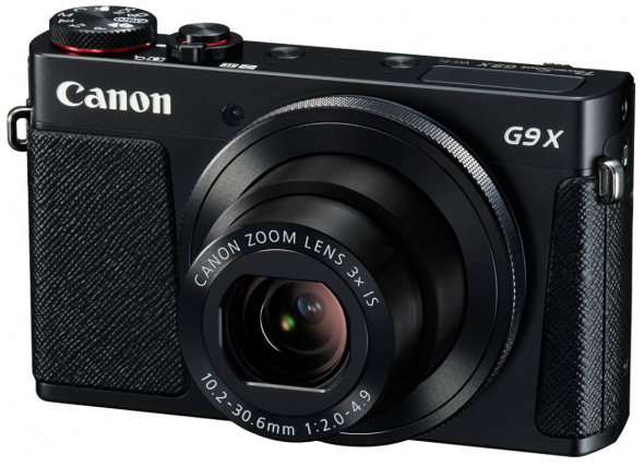 Canon PowerShot G9 X Mark II čierny vystavený kus - Digitálny fotoaparát
