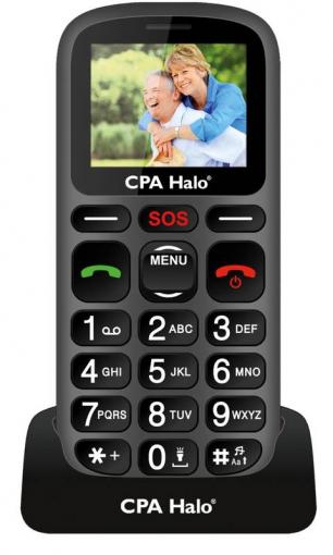 CPA HALO 16 čierny vystavený kus - Mobilný telefón s nabíjacím stojanom