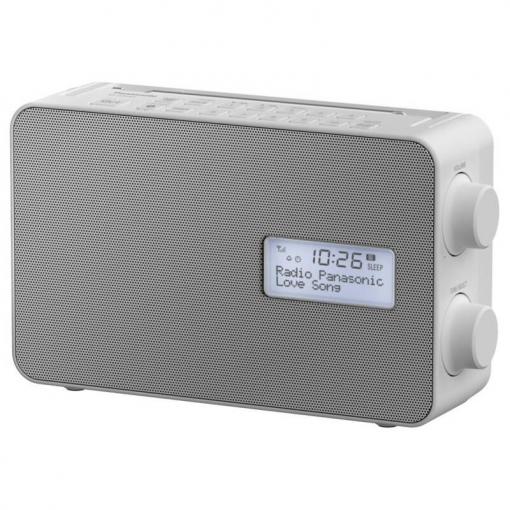 Panasonic RF-D30BTEG-W biely - Rádio s Bluetooth, FM/DAB+ tunerom