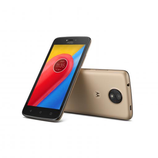 Motorola Moto C 4G zlatý - Mobilný telefón