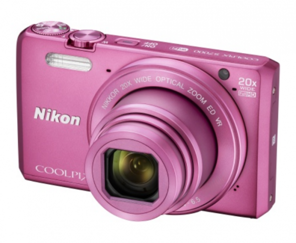 Nikon Coolpix S 7000 ružový - Digitálny fotoaparát