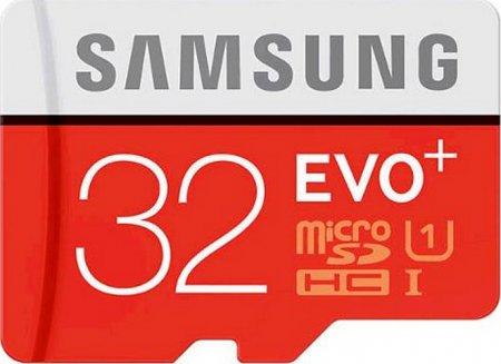 Samsung EVO Plus microSDHC 32GB - Pamäťová karta + adaptér
