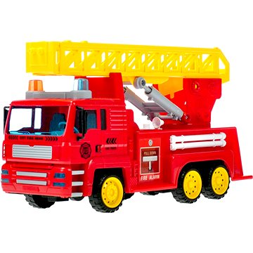 MIKRO -  Auto hasiči 36cm, zotrvačník, rebrík - Model