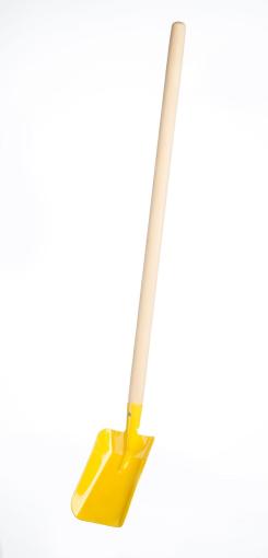 Teddies Lopata / Lopatka žltá s násadou kov / drevo 80cm náradie