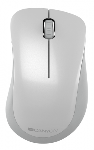 Canyon MW-11 perleťovo biela - Wireless optická myš