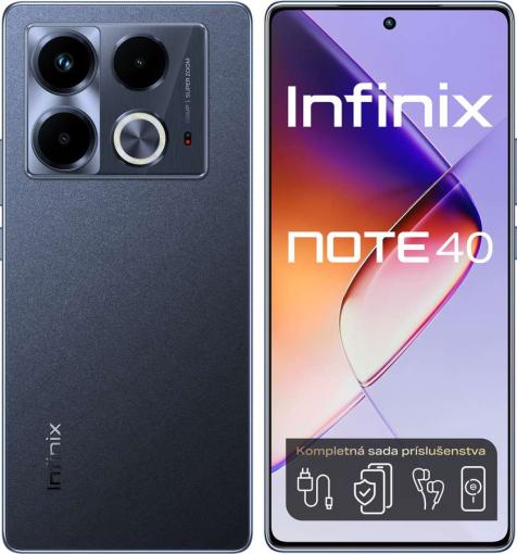 Infinix Note 40 8/256GB čierny - Mobilný telefón