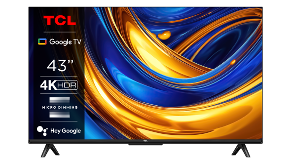 TCL 43P655  + Sledovanie.tv na 6 mesiacov zadarmo - 4K LED Google TV