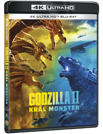 Godzilla II: Kráľ monštier (2BD) - UHD Blu-ray film (UHD+BD)