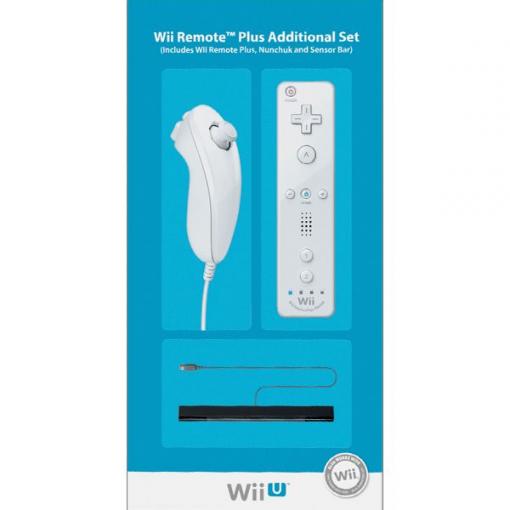 Nintendo Add Set Biely - Remote+, Nunchuck, Senzor