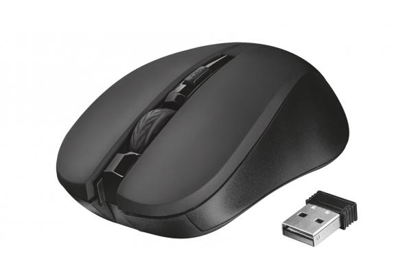 Trust Mydo Silent Click black - Wireless optická myš