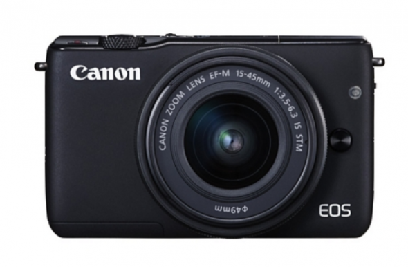Canon EOS EOS M10 čierny +EF-M 15-45mm f/3.5-6.3 IS STM - Digitálny fotoaparát